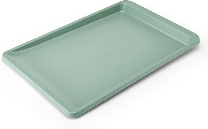 KitchenAid Nonstick Swiss Engineered Aluminized Steel Cookie Slider, Dishwasher Safe, 10 x 15 Inch, Cardamom