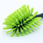 Pine-Sol Long Handle Dish Brush – Heavy Duty Bristle Kitchen Scrubber, Safe with Non-Stick Cookware (Pack of 12)