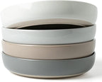 famiware Milkyway 33 oz Bowl Set, Pasta Bowls Set of 4, Salad Bowls Perfect for Your Friend for Housewarming, Thanksgiving, Christmas, Multicolor