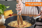 2 Pcs Walnut wood tongs Kitchen Tongs for Cooking 9-Inch Kitchen Tongs Grilling for Serving Food, BBQ, Cooking, and