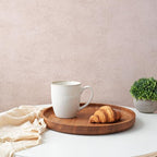 Bosmarlin Ceramic Coffee Mug Set of 4, 17 Oz, Coffee Cups with Big Handle, Microwave Safe, Unique Reactive Glaze (White, 17 Oz)