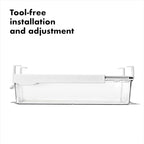 OXO Good Grips Fridge Undershelf Drawer 14 in - for Deli Meat, Cheese, Produce and More (Pack of 4)