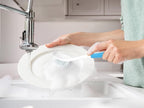 Dish Brush with Handle, Firm & Stiff Bristles Dish Scrubber for Pots, Pans & Sink Cleaning, 20 Bulk Pack