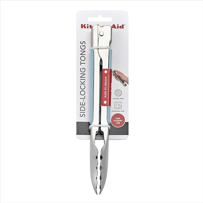 KitchenAid Silicone Side Locking Tongs