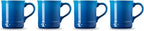 Le Creuset Stoneware Set of 4 Mugs, 14 oz. each, Marseille
