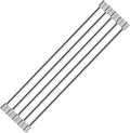 Ahyuan Roll up Dish Drying Rack Over The Sink Kitchen Roll up Sink Drying Rack Portable Dish Drainer Foldable Dish Drying Rack (Warm Gray, 17.8''X3.7'')