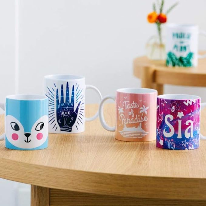Ceramic Mug Blank, White - 12 oz/340 ml (36 ct)