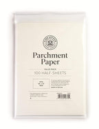 King Arthur Flour Precut Baking Parchment Paper, Heavy Duty, Professional Grade, Nonstick, Reusable, Resealable Pack, 16½" X 12¼", 100 count
