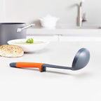 Joseph Joseph Carousel Nylon Kitchen Utensil Tool and Gadget Set with Rotating Storage Stand, 6-Piece Non Stick Tools with Ergonomic Handles, Multicolor