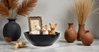 12.2'' Modern Art Decorative Bowl,120oz Large Capacity,Multifunctional kitchen Storage