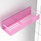 4 Pack Magnetic Spice Storage Rack Organizer for Refrigerator and Oven, Pink Fridge Organizers and Storage