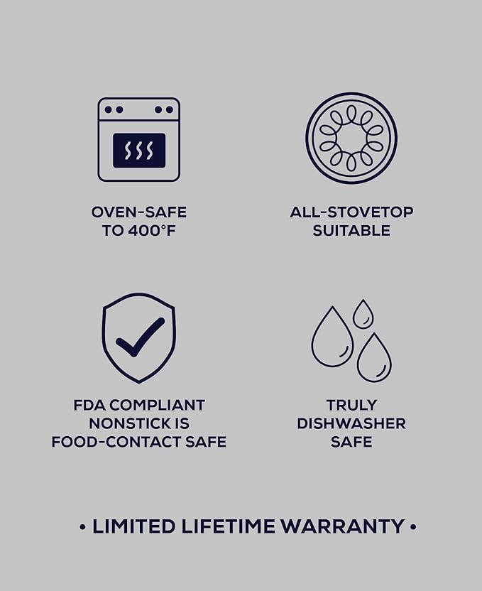 Circulon A1 Series with ScratchDefense Technology Nonstick Induction Straining Sauce Pan with Lid, 2 Quart, Graphite