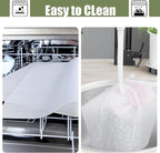 Silicone small Baking MAT,Non-Slip,Heat Resistant,Refrigerator Pad,11.8×15.7In (Translucent)