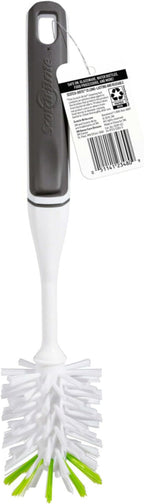 Scotch-Brite Glass and Water Bottle Brush, Long-Lasting, Safe on Glassware, Shaker Bottles, Food Processors, & More, Non-slip handle, Durable, Reusable, Clean in Top Rack of Your Dishwasher