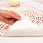 24x16 Inch Extra Thick Silicone Baking Mat with Measurements | Non-Slip, Reusable & Non-Stick – Perfect for Cookies, Bread, Pastry & Baking Essentials