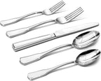 KINGSTONE 30-Piece Silverware Set, 18/10 Stainless Steel Flatware Set for 6, Tableware Cutlery Set, Utensil Sets for Home Restaurant, Mirror Finish, Dishwasher Safe
