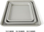 Calphalon Legacy 3 Piece 18 ", 15" and 13" PFA Free Nonstick Cookie Sheet - Taupe