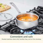 Cuisinart 12-Piece PureClad™ Triple-Ply Stainless Steel Cookware Set, PCT-12