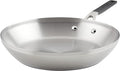 KitchenAid 71025 Stainless Steel Frying Pan/Skillet, 12 Inch - Brushed Stainless Steel