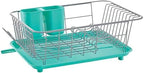 Farberware Classic Full Dishrack, 3-Piece, Aqua