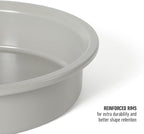 Calphalon Legacy 8 Inch PFA Fee Nonstick Cake Pan - Taupe