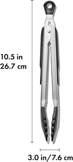 OXO Good Grips 9-Inch Locking Tongs with Nylon Heads