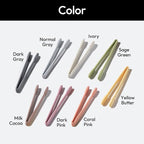 carrotez Silicone Cooking Kitchen Tongs, Anti-Slip,Non-Scratch Serving Tongs 9.25 Inches - Coral Pink