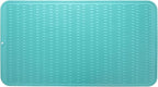 MicoYang Silicone Dish Drying Mat for Multiple Usage,Easy clean,Eco-friendly,Heat-resistant Silicone Mat for Kitchen Counter or Sink,Refrigerator or Drawer Liner Mint 4XL 32 inches x 18 inches
