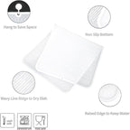 MicoYang Silicone Dish Drying Mat for Multiple Usage,Easy clean,Eco-friendly,Heat-resistant Silicone Mat for Kitchen Counter or Sink,Refrigerator or Drawer Liner Translucent 5XL 36inches x 18inches