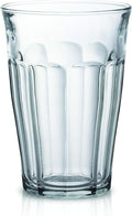 Duralex Made In France Picardie Clear Tumbler, Set of 6, 12.2 oz