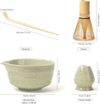 Authentic Japanese Matcha Ceremony Set - 17oz Traditional Chawan Bowl with Bamboo Whisk (Chasen), Scoop & Stand - Complete Starter Kit for Beginners, Christmas Thanksgiving Gift Idea