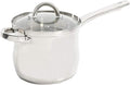 Oster 91537.03 Sangerfield 3.65-Quart Stainless Steel 3-Piece Deep Fryer Cookware Set – Durable Kitchen Frying Pots
