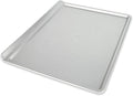 USA Pan Bakeware Cookie Sheet, Large, Warp Resistant Nonstick Baking Pan, Made in the USA from Aluminized Steel,Silver