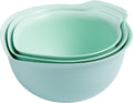 KitchenAid Universal Nesting Plastic Mixing Bowls, Set of 3, Spearmint