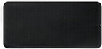 MicoYang Silicone Dish Drying Mat for Multiple Usage,Easy clean,Eco-friendly,Heat-resistant Silicone Mat for Kitchen Counter or Sink,Refrigerator or Drawer Liner Black 5XL 36inches x 18inches