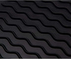 ZLR 2 Pcs Silicone Dish Drying Mat & Heat Resistant Trivet (12" x 16") - Waterproof Counter Protector for Coffee Maker - Non-Slip, BPA Free Kitchen Pad, Easy Clean Dishwasher Safe (Black)