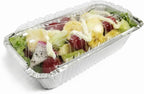 Disposable Loaf Pan with Lid for Baking - 1.5 Lb Disposable Bread Pans - Meatloaf Pans – 50 Aluminum Foil Pans and 50 Clear Lids - Perfect for Baking Cakes, Bread, Meatloaf…