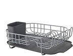 KitchenAid Low Profile Carbon Steel Dishrack, one size, Charcoal