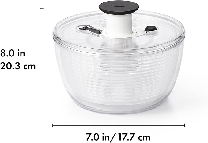 OXO Good Grips Little Salad & Herb Salad Spinner,Fruit Washer and Lettuce Spinner,(Pack of 12)