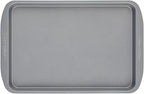 Farberware GoldenBake Nonstick Bakeware Cookie/Baking Sheet Pan Set, 2 Piece, Gray