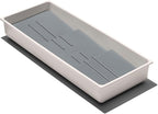 OXO Caddy, Spice Drawer Organizer, White | Good Grips | Compact | Pack of 4