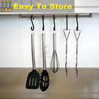 11" Heavy Duty Stainless Steel Kitchen Scissor Tongs with Comfortable Ergonomic Grip, Heat Resistant Tongs for Cooking & BBQ, Set of 2