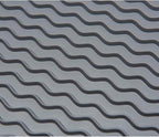 ZLR 2 Pcs Silicone Dish Drying Mat & Heat Resistant Trivet (12" x 16") - Waterproof Counter Protector for Coffee Maker - Non-Slip, BPA Free Kitchen Pad, Easy Clean Dishwasher Safe (Dark Gray)