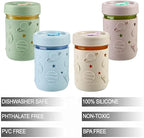 PandaEar 4 Pack Kids & Toddler Glass Cups, Glass Mason Jar Cups 8.45 oz with Silicone Sleeves & Straws, Toddler Spill-Proof Smoothie Cups for Children Ages 3+