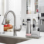 OXO Steel Soap Dispensing Dish Brush 10 in