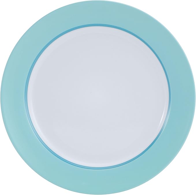 Pfaltzgraff Grayson Teal 12 Piece Dinnerware Set, Service for 4