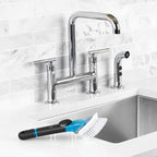 OXO Good Grips Soap Dispensing Dish Brush Refills, 2 Pack, White, Nylon Bristles