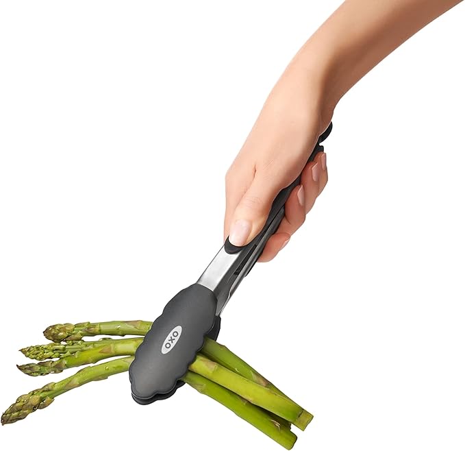 OXO Good Grips 9-Inch Tongs with Silicone Heads