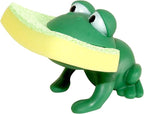 Dependable Industries inc. Essentials Frog Sponge Holder with Sponge – Cute Green Sink Organizer for Kitchen or Bathroom – Animal Design