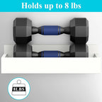 4 Pack Magnetic Spice Storage Rack Organizer for Refrigerator and Oven, Cream White Fridge Organizers and Storage